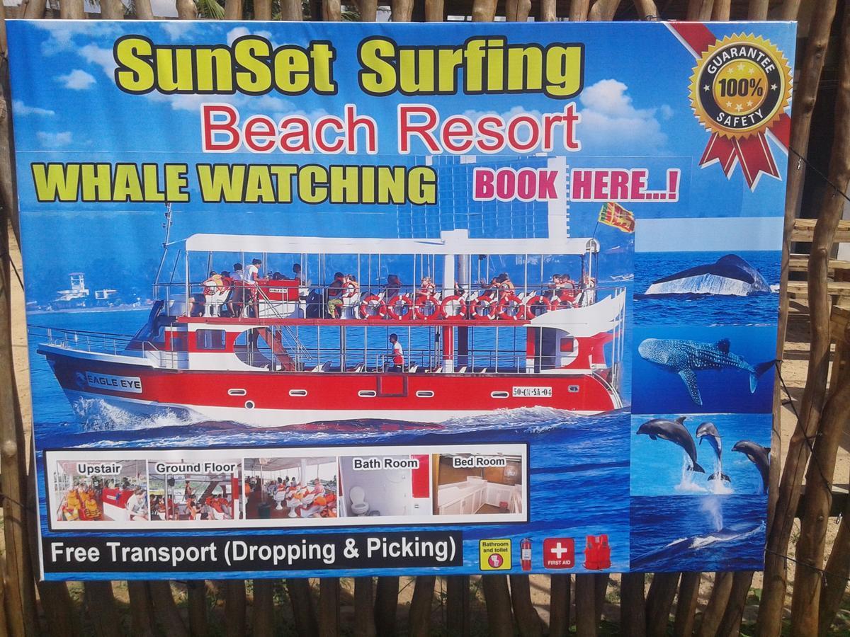 Sunset Surfing Beach Resort 마타라 외부 사진